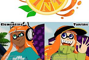 These bios are up on my splatoon blog and since I'll be also uploading the splatoon comic here, here's new bios for you guys too. Captain l Marian Camembert l S l Slosher l Black Arr...