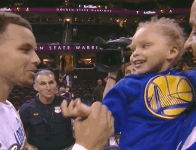 And we thought Riley Curry couldn't get any cuter.