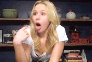 Pin for Later: 23 Reactions You Don't Want to See When You Step Out of the Dressing Room The Faux Gag This is the sort of finger you really don't want to see pointed while shopping.