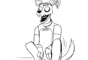Fnaf mike as a animatronic