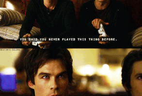 Damon & Jeremy season one. I got it!!!