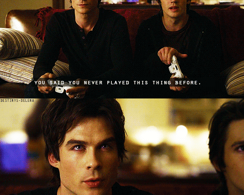 Damon & Jeremy season one. I got it!!!