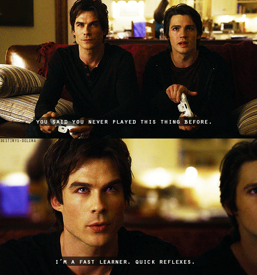 Damon & Jeremy season one. I got it!!!