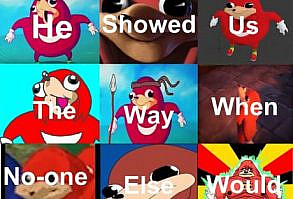 Uganda knuckles ♥