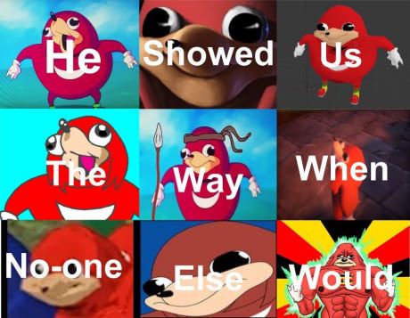Uganda knuckles ♥
