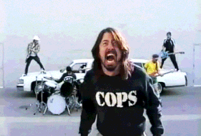 grohl yelling gif