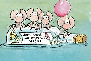 Verjaardagskaart Leendert Jan Vis