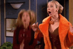 Friends gif  Rachel & phibs But what if there WERE a Friends movie?