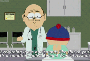 When Stan realized he was too negative: