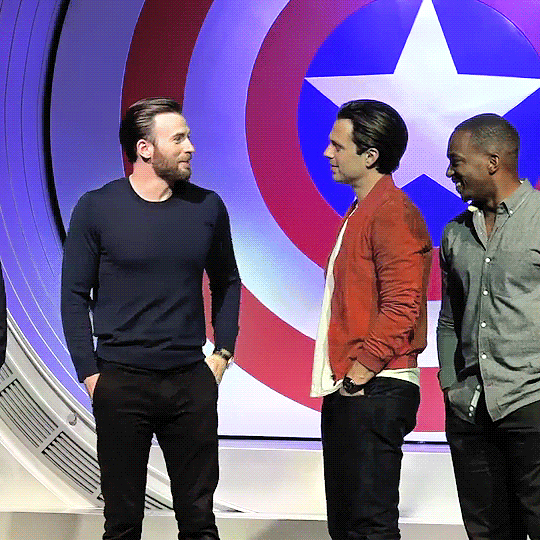 Proof That Chris Evans and Sebastian Stan Make 1 Marvelous Team