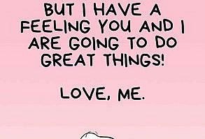 Wish you a happy new year 2020 images pictures photos pics and wallpapers: Dear 2020...  I know we just met but I have a feeling you and I are going to do great things!  Love, me.  #WishYouAHappyNewYear2020 #NewYearImages2020 #New