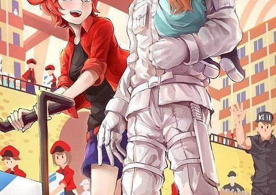 [imagenes,gif,wallpaper de hataraku saibou/cells at work. * 📉💉 #detodo # De Todo # amreading # books # wattpad
