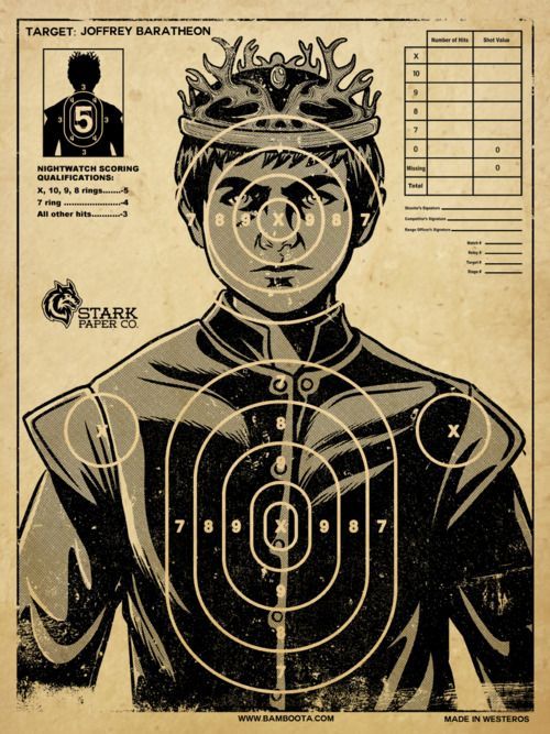 joffrey target practice