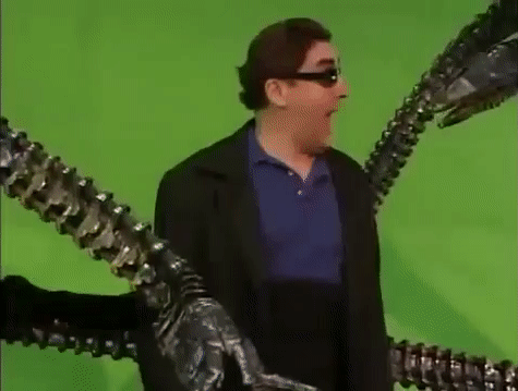 Alfred Molina, Dr Octopus Spider Man gif