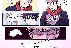 jujutsu kaisen Fushiguro x itadori