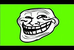 laughing troll face green screen | green screen funny effect no copyright - YouTube