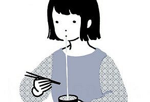 Hirasawa Minami illustration / animation GIF Notice：Unauthorized reproduction and re-distribution is prohibited.