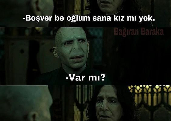 Hogwarts'dan 9¾ Treniyle Gelmiş 26 Komik Harry Potter Caps'i