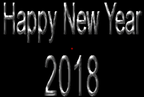 2018 Happy New Year Animated Image