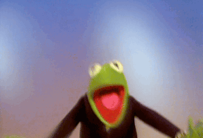 New party member! Tags: happy fun reactions excited joy emotions emotion kermit divertidos kermit the frog stoked im so excited ftw best gif best day ever happy gif