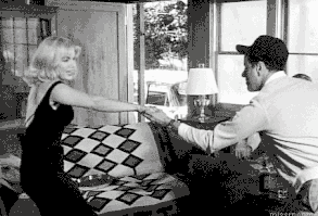 film dancing vintage marilyn monroe old hollywood eli wallach 1961 the misfits #gif from #giphy
