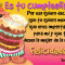 Es tu cumpleaños...