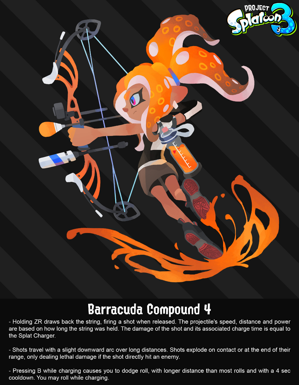 ArtStation - Project Splatoon 3 - New Weapons, Alexis Pflaum