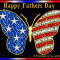 Happy Father's Day patriotic dad father's day happy father's day father's day greeting father's day gif
