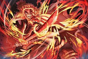 Kyojuro Rengoku, Sword, Kyojuro Rengoku