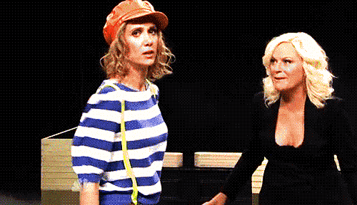 Kristen Wiig and Amy Poehler. The funniest people come from SNL