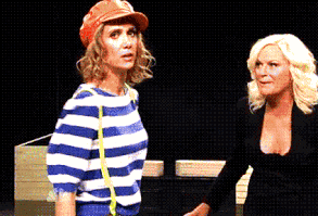 Kristen Wiig and Amy Poehler. The funniest people come from SNL