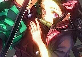 Nesuko y tanjiro ✨✨✨